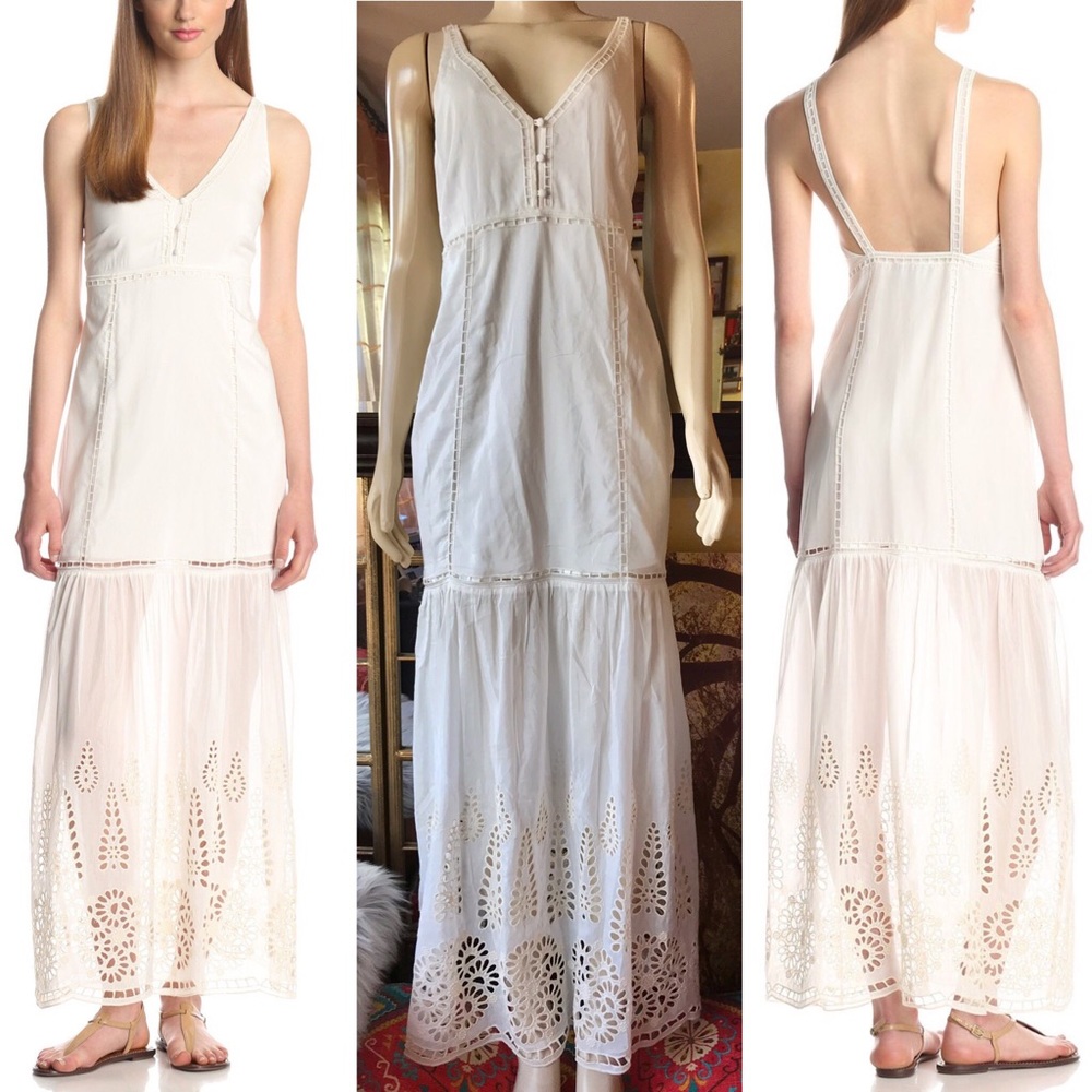 Dolce Vita SILK Bohemian Lace Maxi Almas Dress